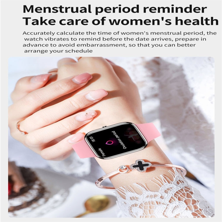 Y9 Pro 1.85 inch Color Screen Smart Watch,Support Heart Rate Monitoring / Blood Pressure Monitoring(Black) by bashfashion