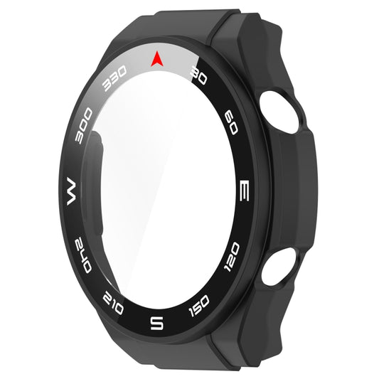 For Huawei Watch Ultimate PC+ Toughened Film Integrated Watch Protective Case(Black) by bashfashion