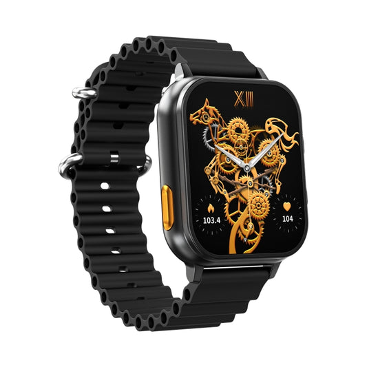 N22 1.96 inch Color Screen Smart Watch,Support Heart Rate Monitoring / Blood Pressure Monitoring / Blood Oxygen Monitoring(Black) by bashfashion