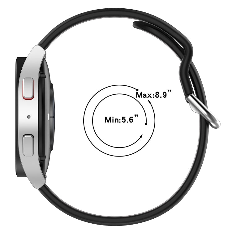 For Huawei Watch GT3 Pro 43mm 20mm Breathable Two-Color Silicone Watch Band(White+Black) by bashfashion