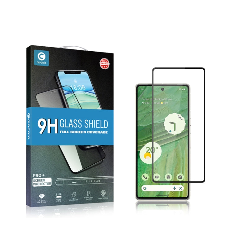 For Google Pixel 7 mocolo 2.5D Full Glue Full Cover Tempered Glass Film by mocolo