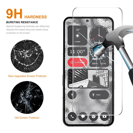 For Nothing Phone 2 ENKAY 0.26mm 9H 2.5D High Aluminum-silicon Tempered Glass Film by ENKAY