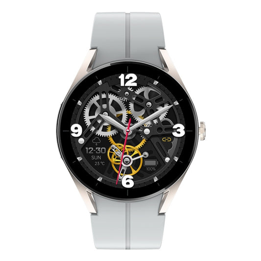 KS05 1.32 inch IP67 Waterproof Color Screen Smart Watch,Support Blood Oxygen / Blood Glucose / Blood Lipid Monitoring(Gold Gray) by bashfashion