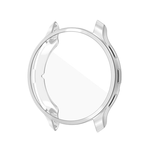 For Garmin Venu 3 ENKAY Hat-Prince Full Coverage Electroplated TPU Watch Case with Screen Protection(Silver) by ENKAY