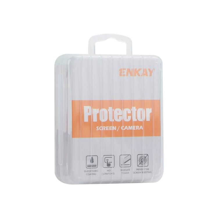 For iPhone Air ENKAY AR Anti-reflection Individual Diamond Ring Camera Lens Glass Full Film(Deep Green) by ENKAY