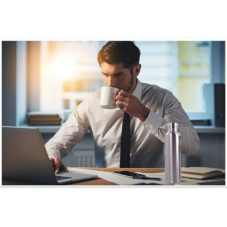 JUNSUNMAY 304 Stainless Steel Vacuum Bottle Wide Mouth Insulated Water Bottle, Capacity:1000ml by JUNSUNMAY