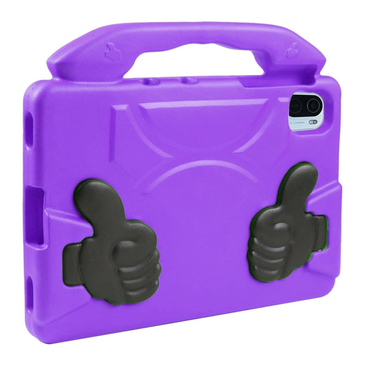 For Samsung Galaxy Tab A11+ / A9+ Thumb Bracket EVA Shockproof Tablet Case(Purple) by bashfashion