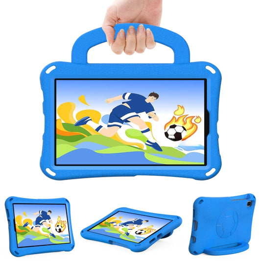 For Samsung Galaxy Tab A 8.0 T290/T295 Handle Football Shaped EVA Shockproof Tablet Case(Blue) by bashfashion