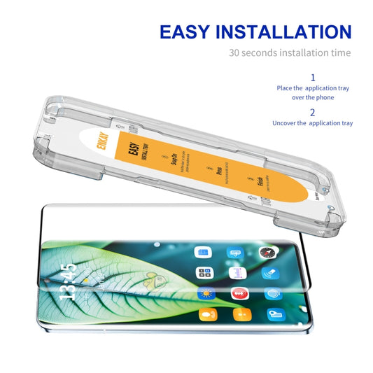 For OnePlus Ace 3 / Ace 3 Pro ENKAY Easy Install Hot Bending Side Glue Tempered Glass Film by ENKAY