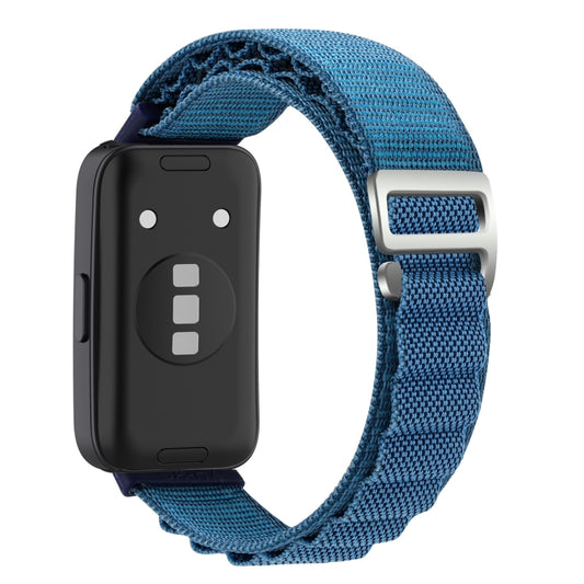 For Huawei Band 8 / 9 Loop Nylon Watch Band(Cape Blue) by bashfashion