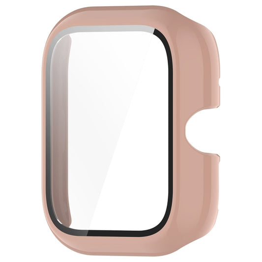 For vivo Watch GT PC + Tempered Glass Film Integrated Watch Protective Case(Pink) by bashfashion