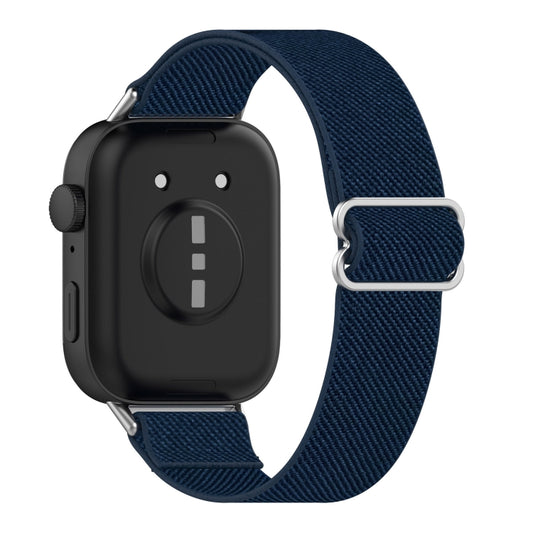 For Huawei Watch Fit 3 Ethnic Style Elastic Nylon Watch Band(Midnight Blue) by bashfashion