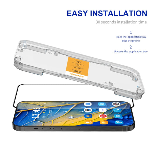 For Meizu 21 Note ENKAY Easy Install High Alumina Silicon Full Glass Film by ENKAY