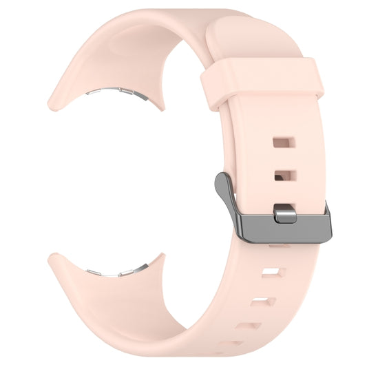 For Google Pixel Watch 3 45mm Solid Color Sports Silicone Watch Band(Pink) by bashfashion