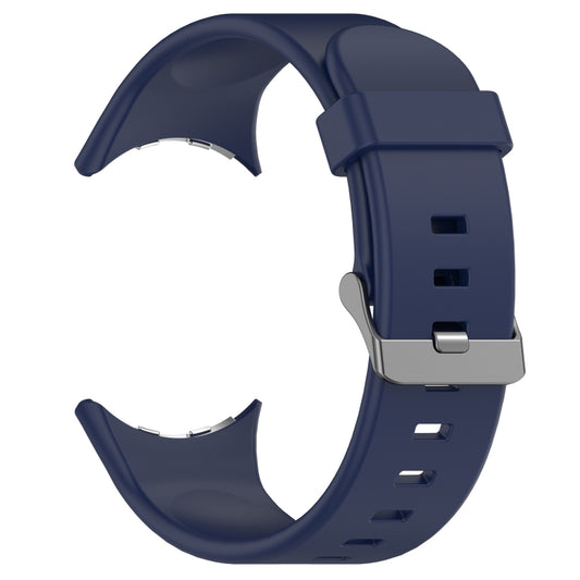 For Google Pixel Watch 3 45mm Solid Color Sports Silicone Watch Band(Midnight Blue) by bashfashion