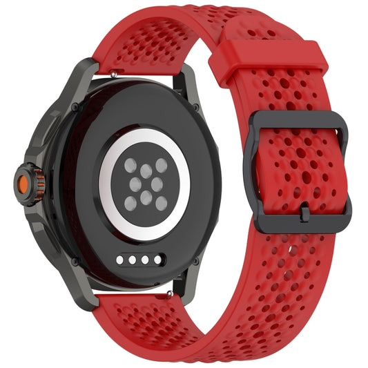 For Xiaomi Watch S4 Sport Liquid Pure Color Silicone Watch Band(Red) by bashfashion