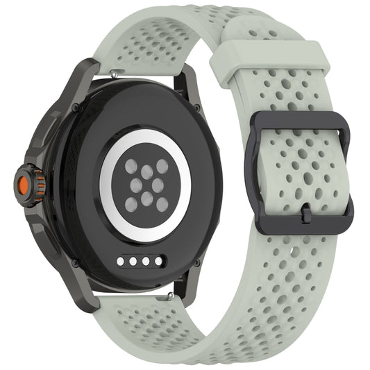 For Xiaomi Watch S4 Sport Liquid Pure Color Silicone Watch Band(Willow Green) by bashfashion