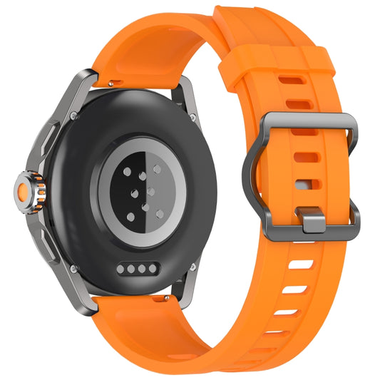 For Xiaomi Watch S4 Sport Groove Style Silicone Watch Band(Orange) by bashfashion