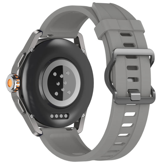 For Xiaomi Watch S4 Sport Groove Style Silicone Watch Band(Titanium Gray) by bashfashion