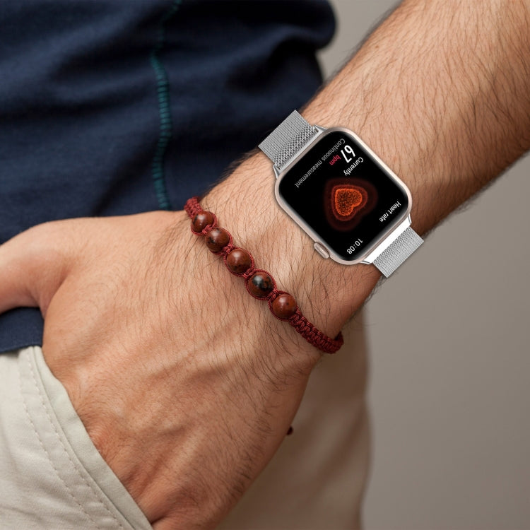 For Honor Watch 5 Milan Magnetic Buckle Steel Mesh Watch Band(Blue) by bashfashion