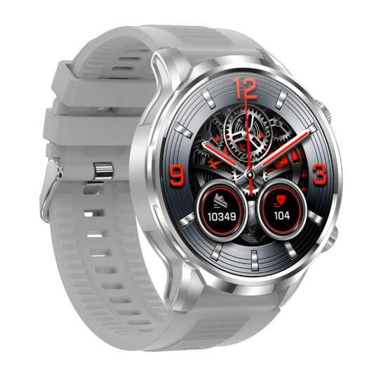 EX100 1.95 inch Color Screen Smart Watch, Support Bluetooth Call / Health Monitoring(Silver) by bashfashion