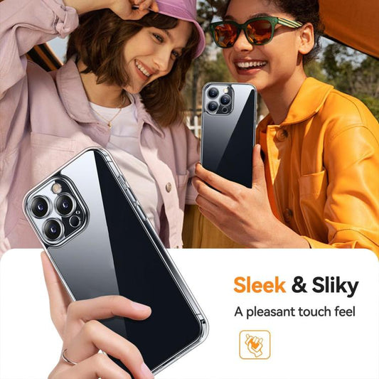 For iPhone 16 Kalebol Highly Transparent PC Hybrid TPU Phone Case by Kalebol