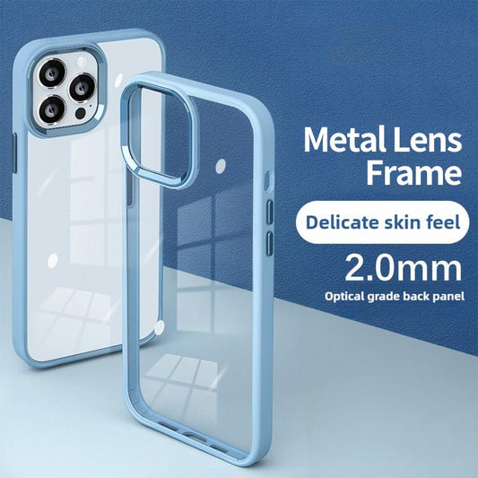 For iPhone 16 Pro Kalebol Gold Shield PC Hybrid TPU Phone Case(Transparent) by Kalebol