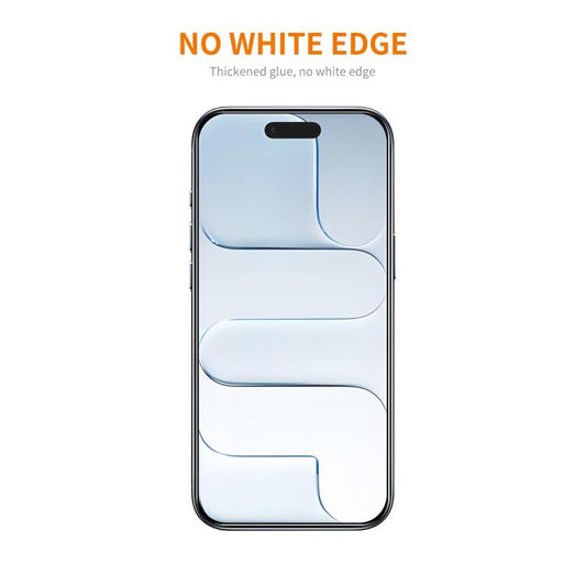For iPhone Air ENKAY Thickened Glue No White Edge 9H Big Arc Edge High Aluminum-silicon Tempered Glass Film by ENKAY