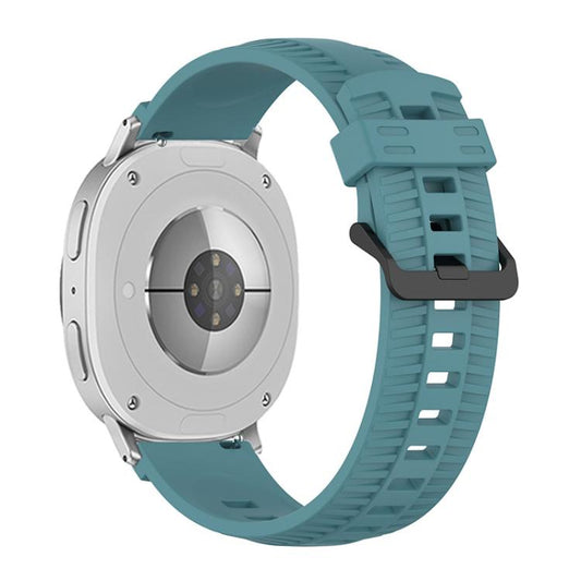 For Samsung Galaxy Watch8 / Watch8 Classic Tire Texture Silicone Watch Band(Rock Green) by bashfashion