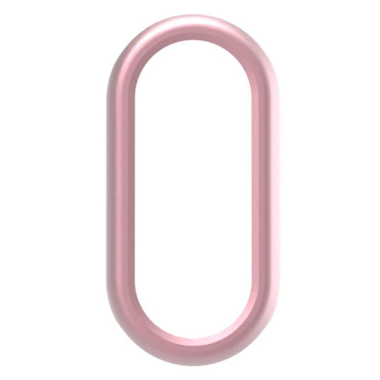 For Xiaomi Smart Band 10 / 10 NFC Half Coverage Hollow PC Watch Protective Cover(Rose Pink) by bashfashion