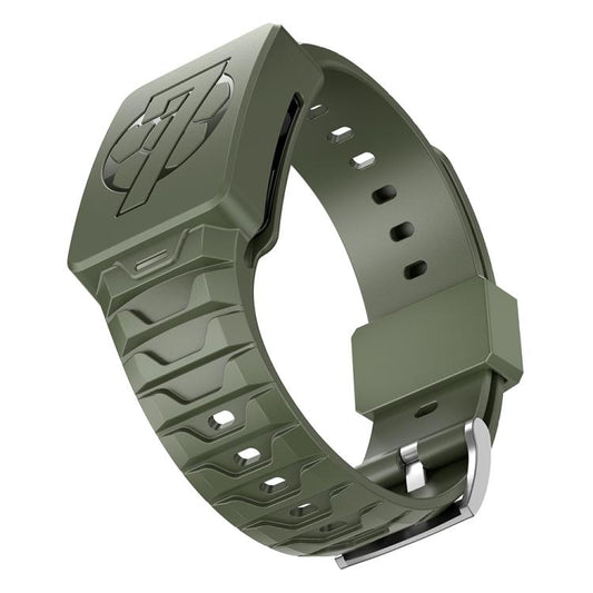 For WHOOP 4.0 Integrated TPU Watch Band(Army Green) by bashfashion