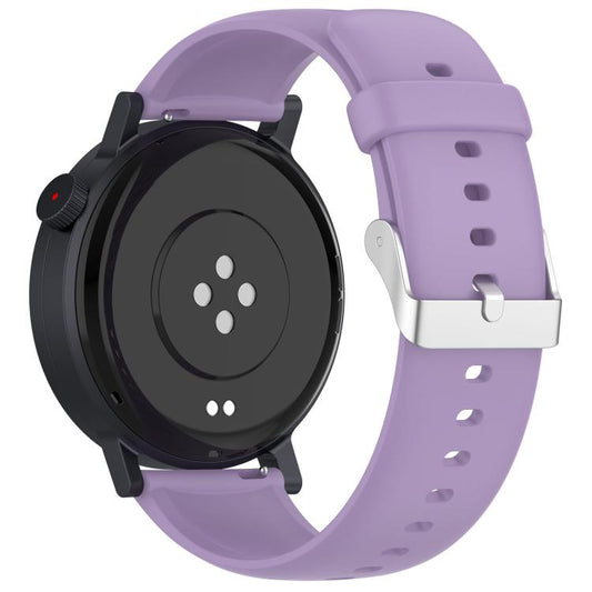 For CMF Watch 3 Pro / CMF Watch Pro2 Solid Color Silicone Watch Band(Light Purple) by bashfashion