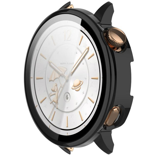 For OnePlus Watch 3 43mm Tempered Film Integrated PC Watch Protective Cover(Black) by bashfashion