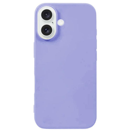 For iPhone 17 Kalebol Solid Color Simple All-inclusive Liquid Silicone Phone Case(Purple) by Kalebol