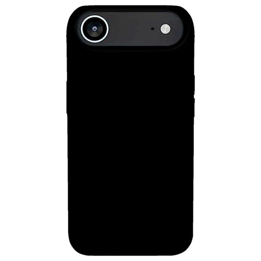 For iPhone Air Kalebol Solid Color Simple All-inclusive Liquid Silicone Phone Case(Black) by Kalebol