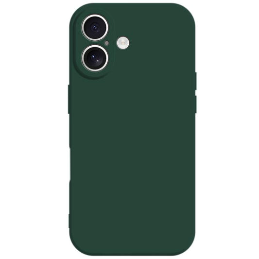 For iPhone 17 Kalebol Precise Cutouts Solid Color TPU Phone Case(Dark Green) by Kalebol