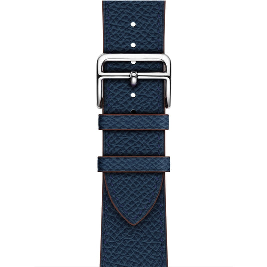 For Apple Watch 3 / 2 / 1 Generation 38mm Universal Leather Cross Band(Dark Blue) by bashfashion