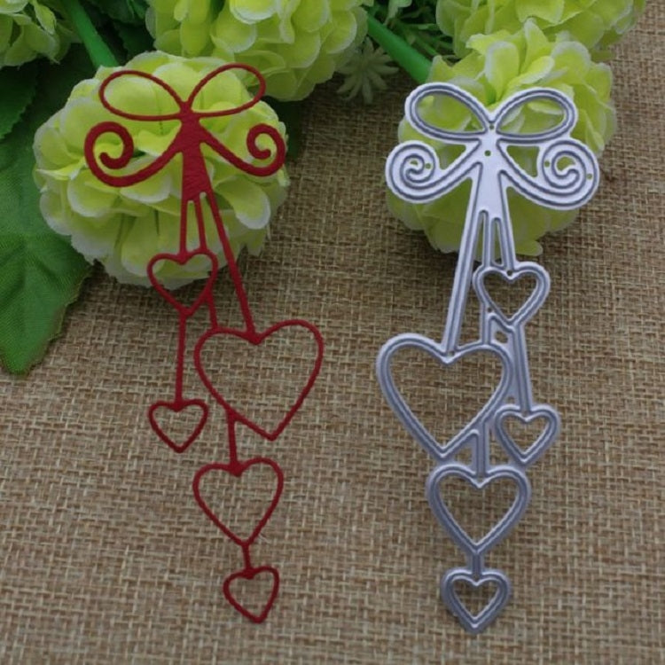 Craft Embossing Die Pendant Heart Carbon Steel Embossing Knife Die by bashfashion