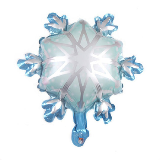 5 PCS Snowflake Shaped Holiday Decoration Aluminum Film Balloon, Size:32×36cm Mini Snowflake by bashfashion