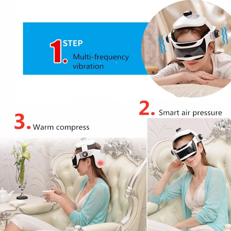 Nuotai Y10-7 Head And Eye Integrated Visual Electric Massager With MP3 Download Function by bashfashion