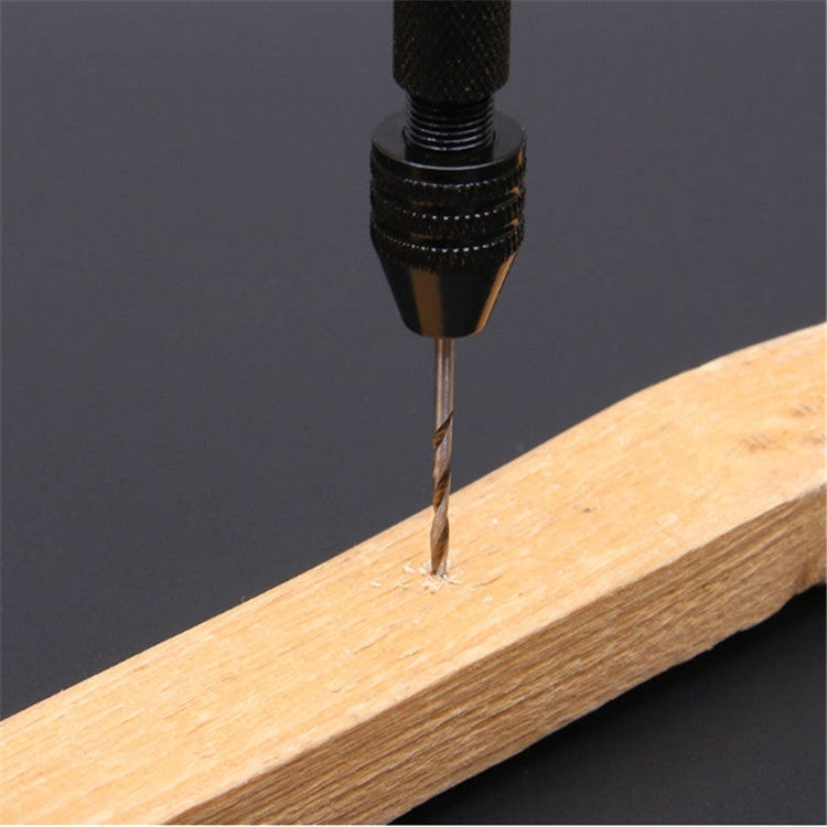 11 In1 Mini Manual Drill With Drill Plastic Walnut Wenwan Punching Tool by bashfashion