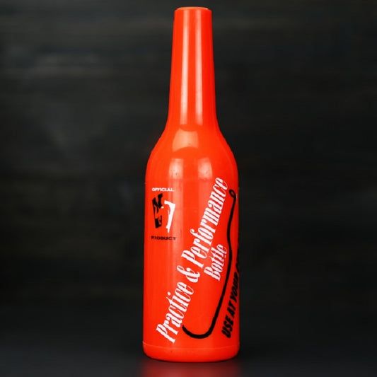 Bar Plastic Exercise Bottle for Fancy Bartending Practicing(Red) by bashfashion