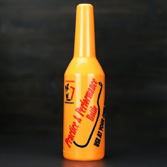 Bar Plastic Exercise Bottle for Fancy Bartending Practicing(Orange) by bashfashion