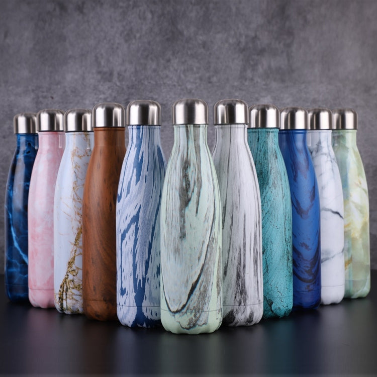 Thermal Cup Vacuum Flask Heat Water Bottle Portable Stainless Steel Sports Kettle(Chocolate) by bashfashion