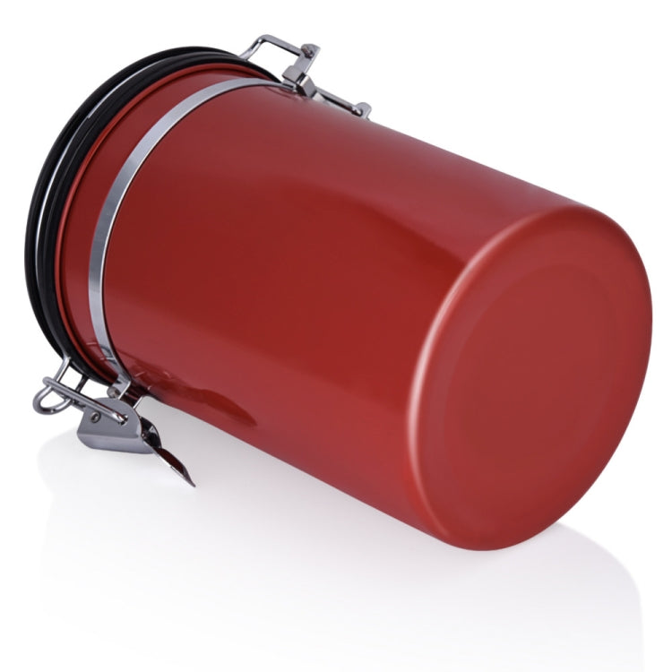 Coffee Container Stainless Steel Tea Storage Chests Black Kitchen Sotrage Canister Coffee Tea Caddies Teaware(Gold) by bashfashion