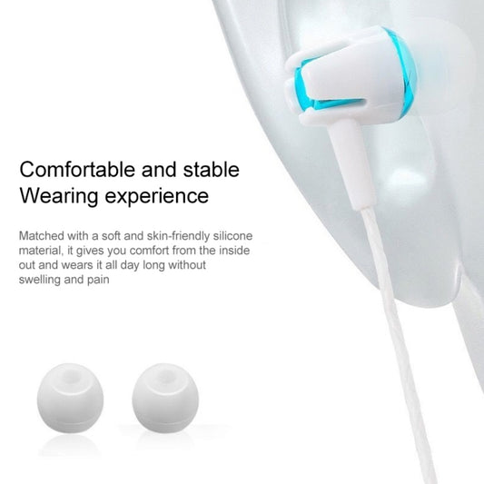 3.5mm Wired Earphone Earbuds Stereo Sound Metal Bass Headset with Mic for Smart Phone(Gold) by bashfashion