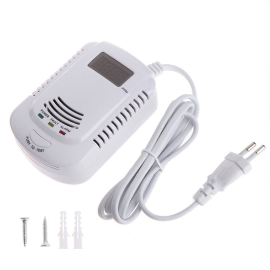 Coalgas Natural Gas Methane Propane Leak Detector Tester Measurer Home Security Tool, EU Plug by bashfashion