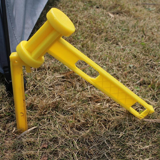 Outdoor Camping Tent Nail Hammer Plastic Hammer Camping Outing Gadgets by bashfashion