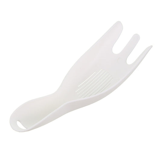 Kitchen Creative Multi-function Rice Washing Sieve Home Does Not Hurt Hand Wash Rice Tools(White) by bashfashion