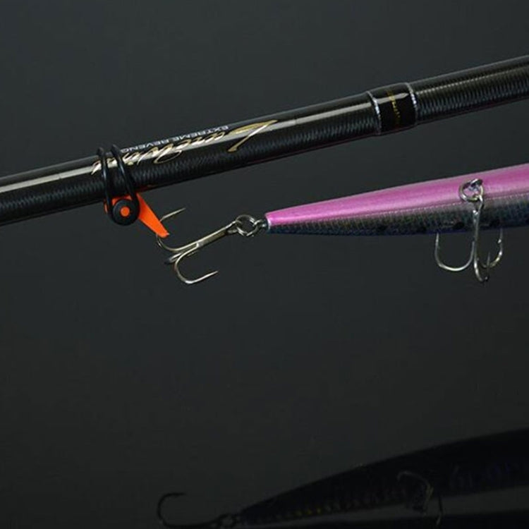 10 PCS/Bag Plastic Fishing Hook Keeper for Fishing Rod Pole Fishing Lures Bait Safety Holder Fishing Tackle(Yellow) by bashfashion